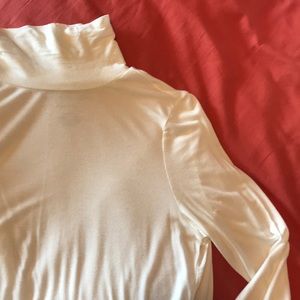 White Turtleneck Shirt
